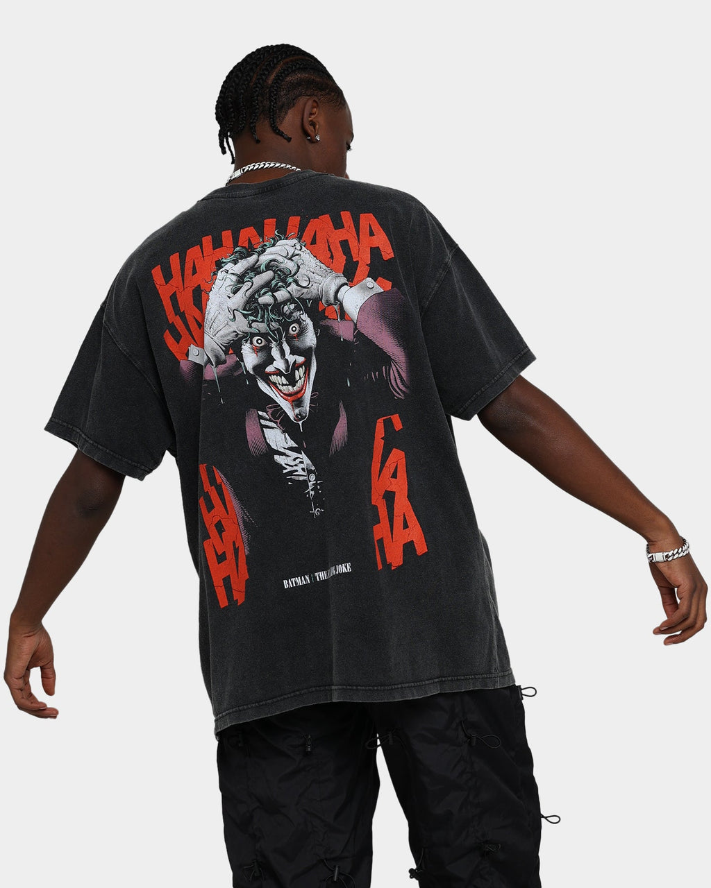 Vintage Studio X Comic Night Hero The Killing Joke  Vintage T-Shirt Black Wash