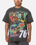 Vintage Studio X Mystery Dog Mystery Dog Jumbo Heavyweight Vintage T-Shirt Black Wash