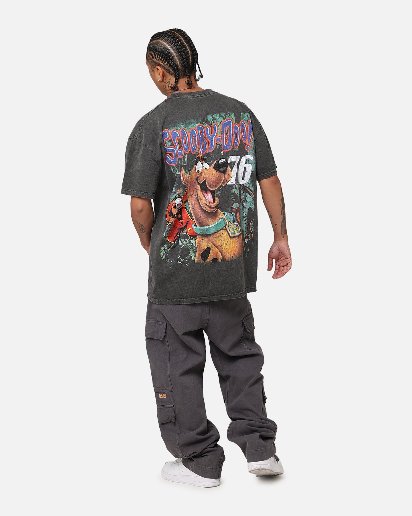 Vintage Studio X Mystery Dog Mystery Dog Jumbo Heavyweight Vintage T-Shirt Black Wash