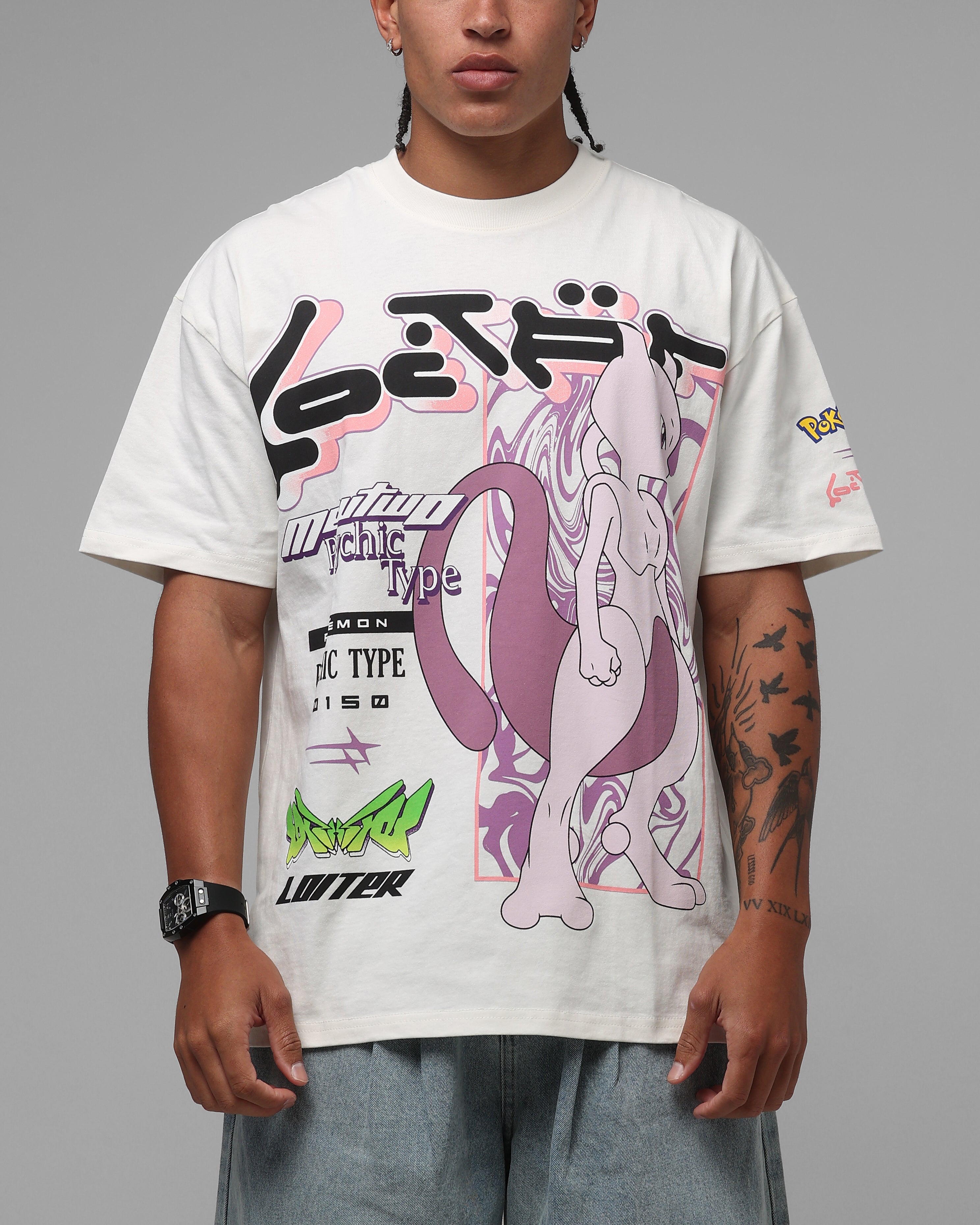 Pocket Monster By Street Psychic Monster Heavyweight T-Shirt Off White