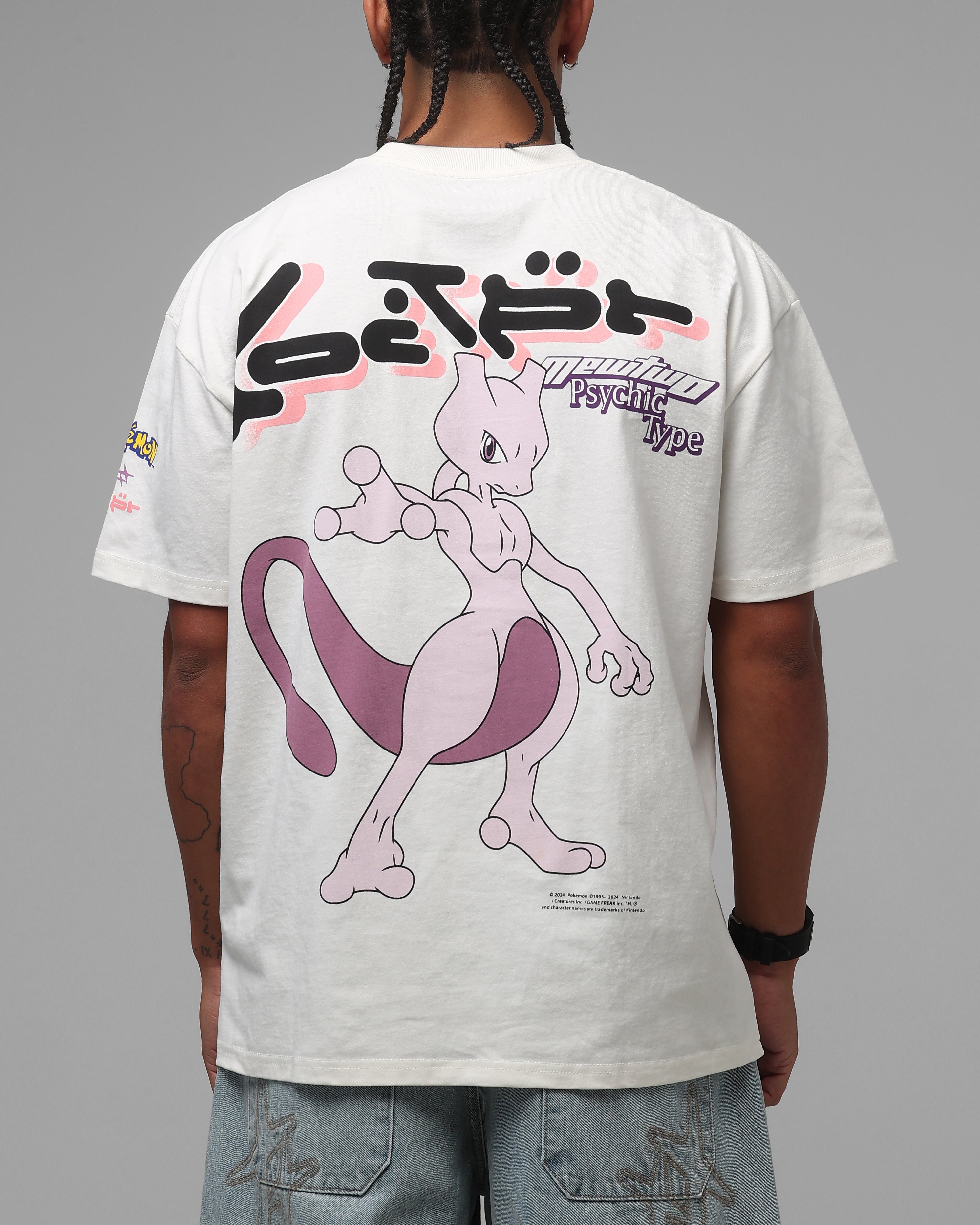 Pocket Monster By Street Psychic Monster Heavyweight T-Shirt Off White