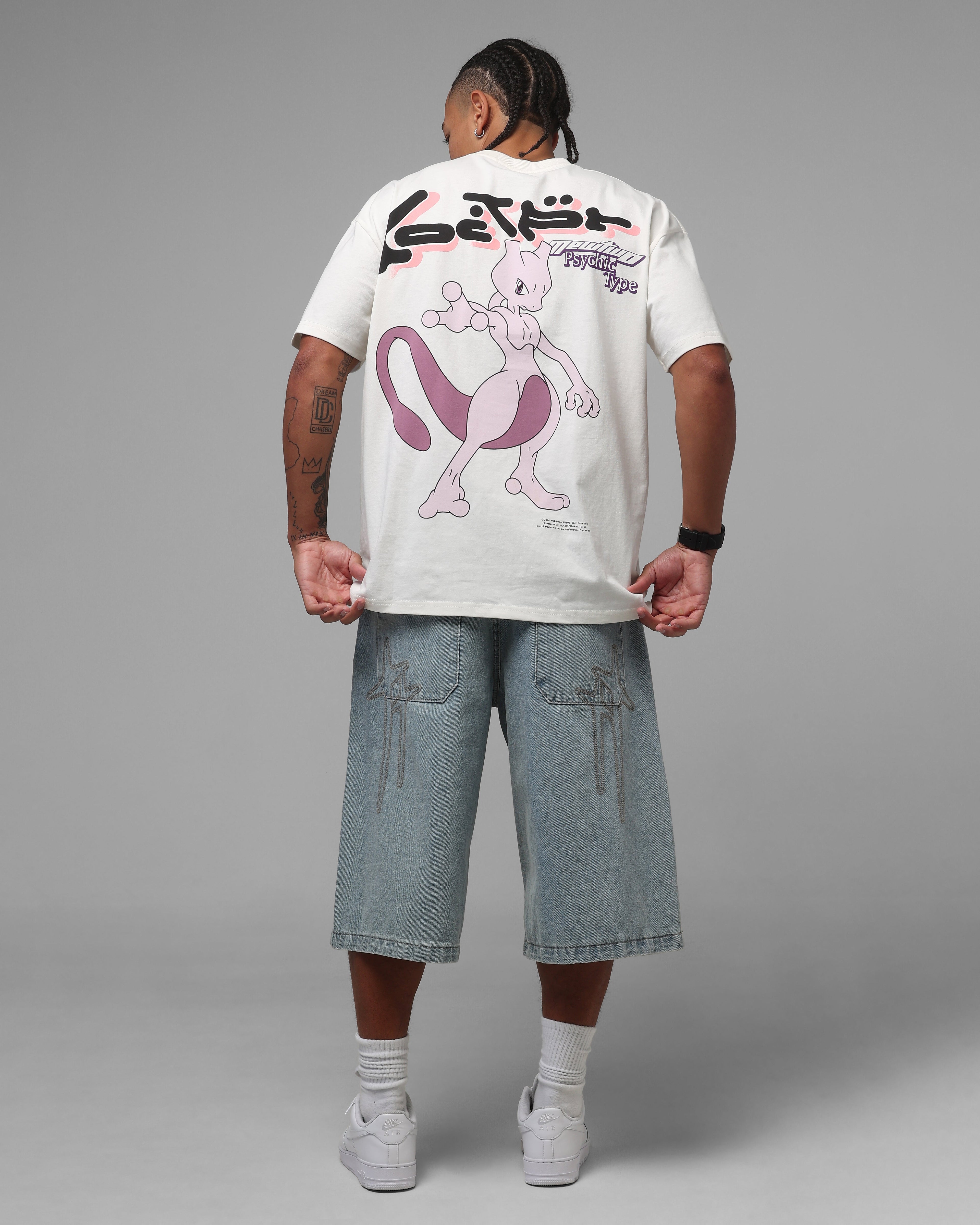 Pocket Monster By Street Psychic Monster Heavyweight T-Shirt Off White