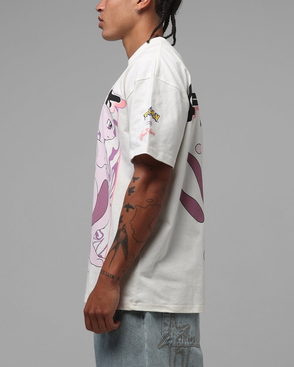 Pocket Monster By Street Psychic Monster Heavyweight T-Shirt Off White