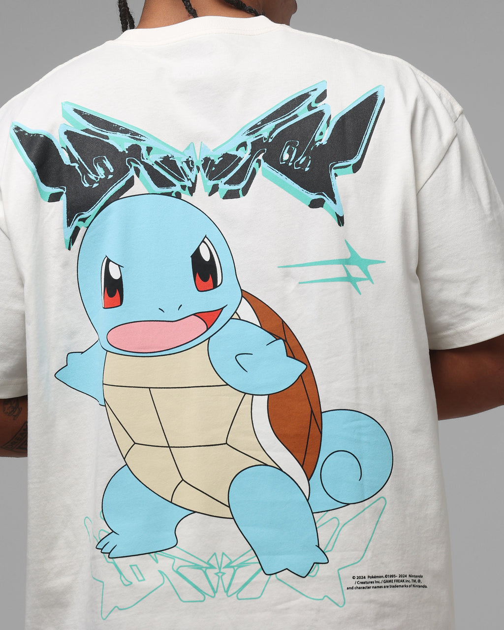 Pocket Monster By Street Water Monster Heavyweight T-Shirt Off White