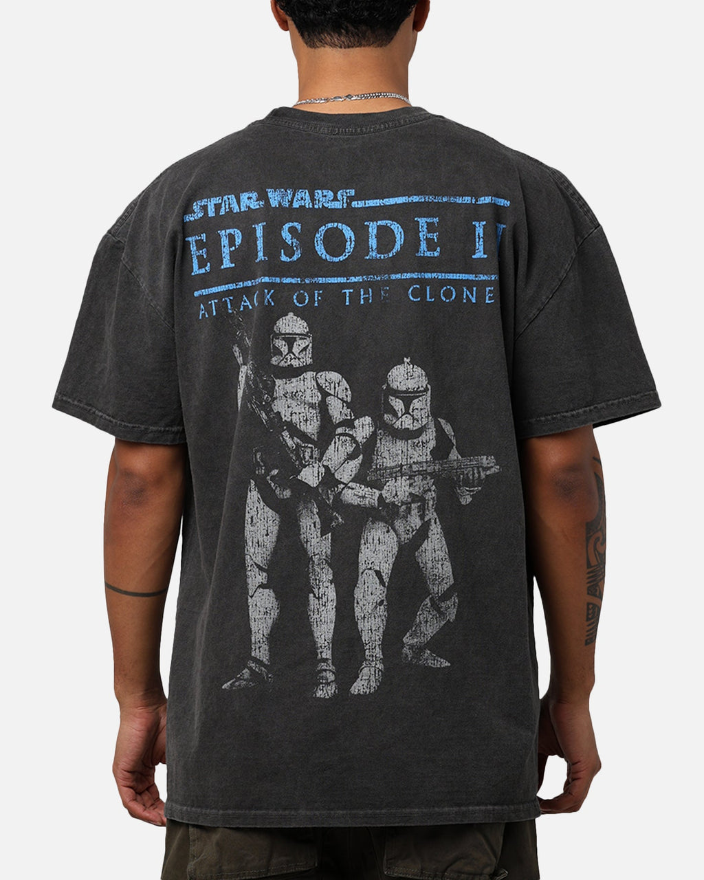 Galaxy Space Episode II '02 Heavyweight Vintage T-Shirt Black Wash