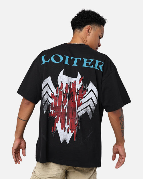 Comic Web Hero Symbiote T-Shirt Black