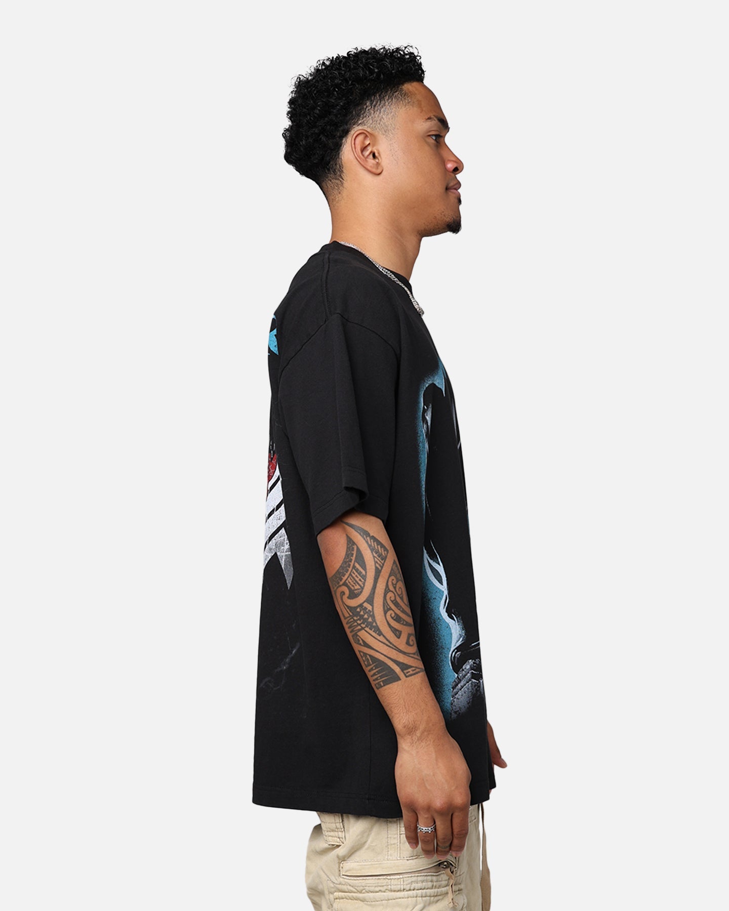 Comic Web Hero Symbiote T-Shirt Black