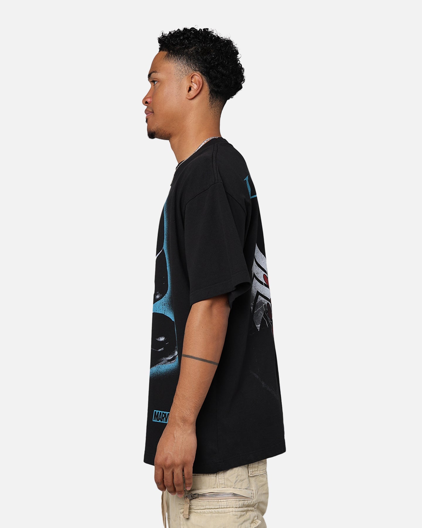 Comic Web Hero Symbiote T-Shirt Black