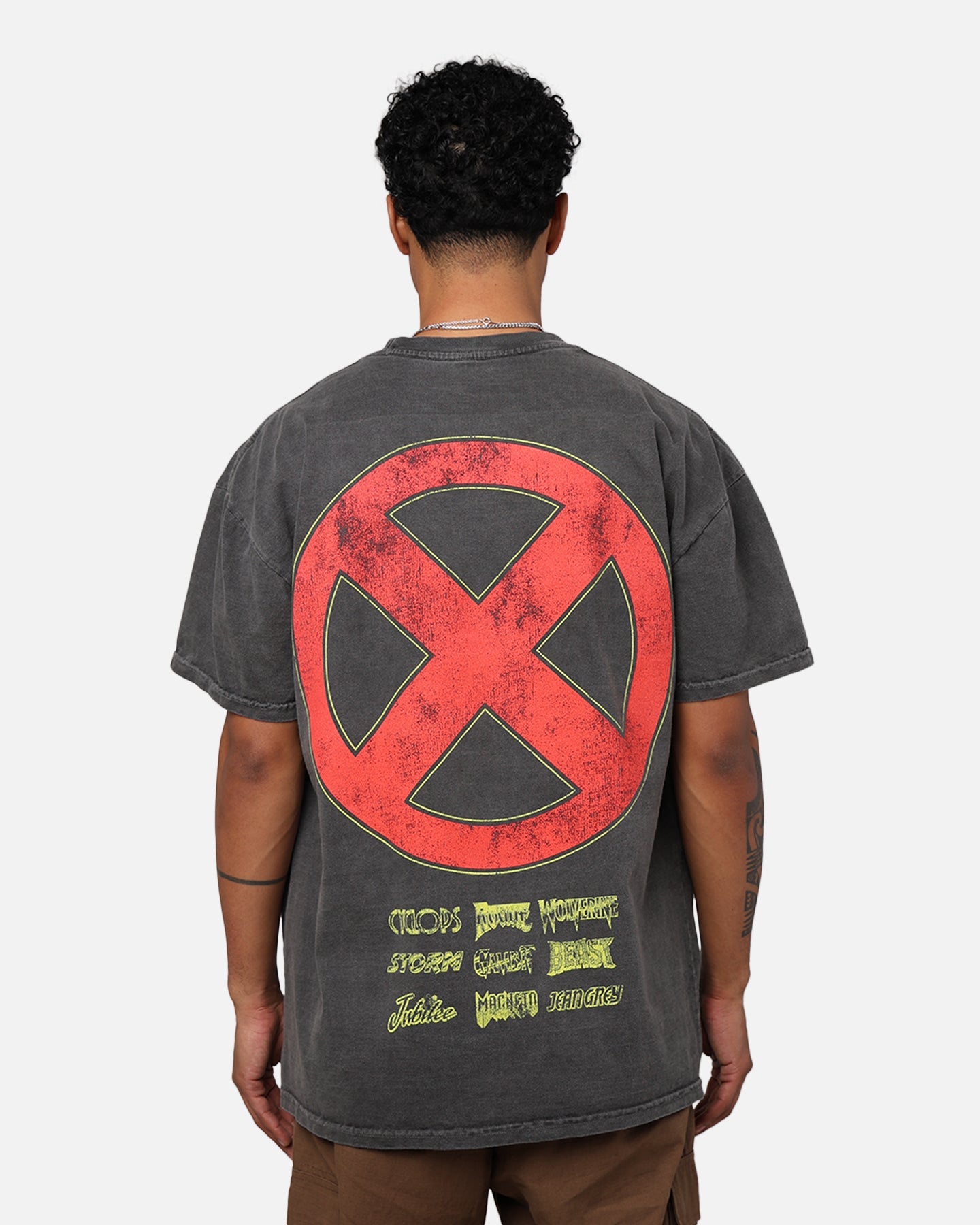 Comic Mutant Hero The Mutant Hero Heavyweight Vintage T-Shirt Washed Black
