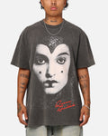 Galaxy Space Space Queen Heavyweight T-Shirt Black Wash