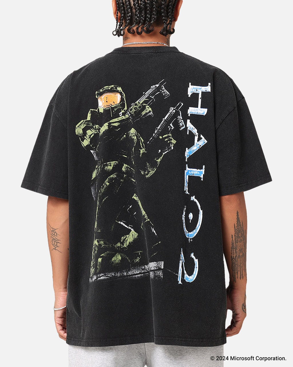 Vintage Studio X Sci-Fi Sci-Fi 2 Vintage T-Shirt Black Acidwash