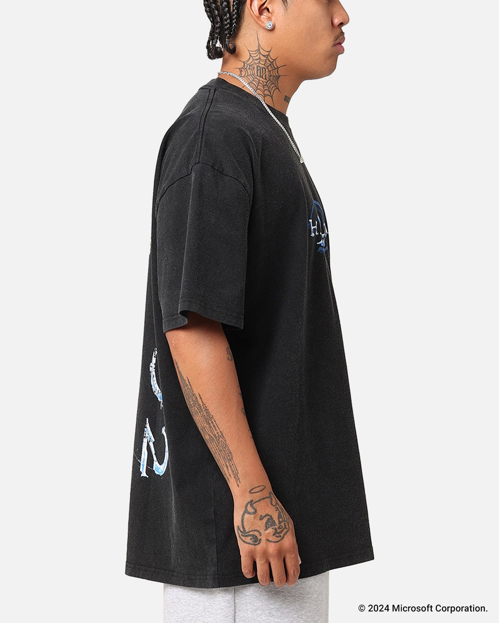 Vintage Studio X Sci-Fi Sci-Fi 2 Vintage T-Shirt Black Acidwash