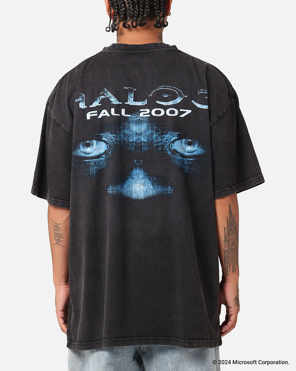 Vintage Studio X Sci-Fi Sci-Fi 3 Vintage T-Shirt Black Acidwash