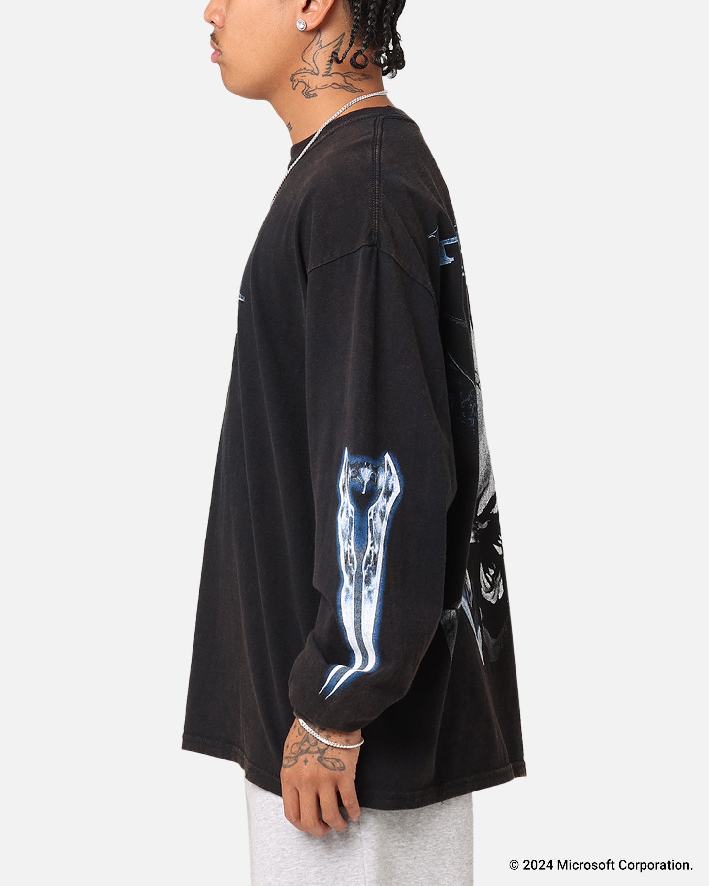 Vintage Studio X Sci-Fi Sci-Fi Legendary Long Sleeve T-Shirt Black