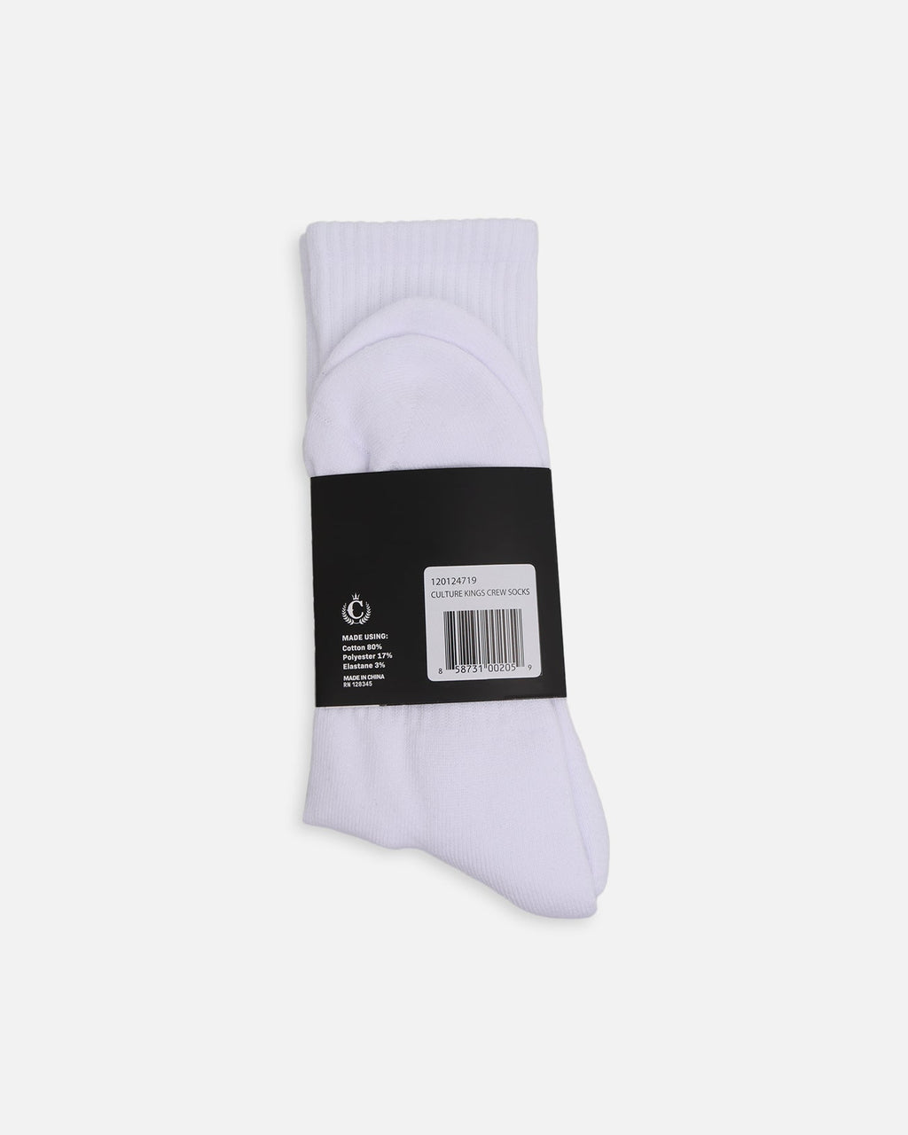 Streetwear CK NFS Crew Socks White/Black