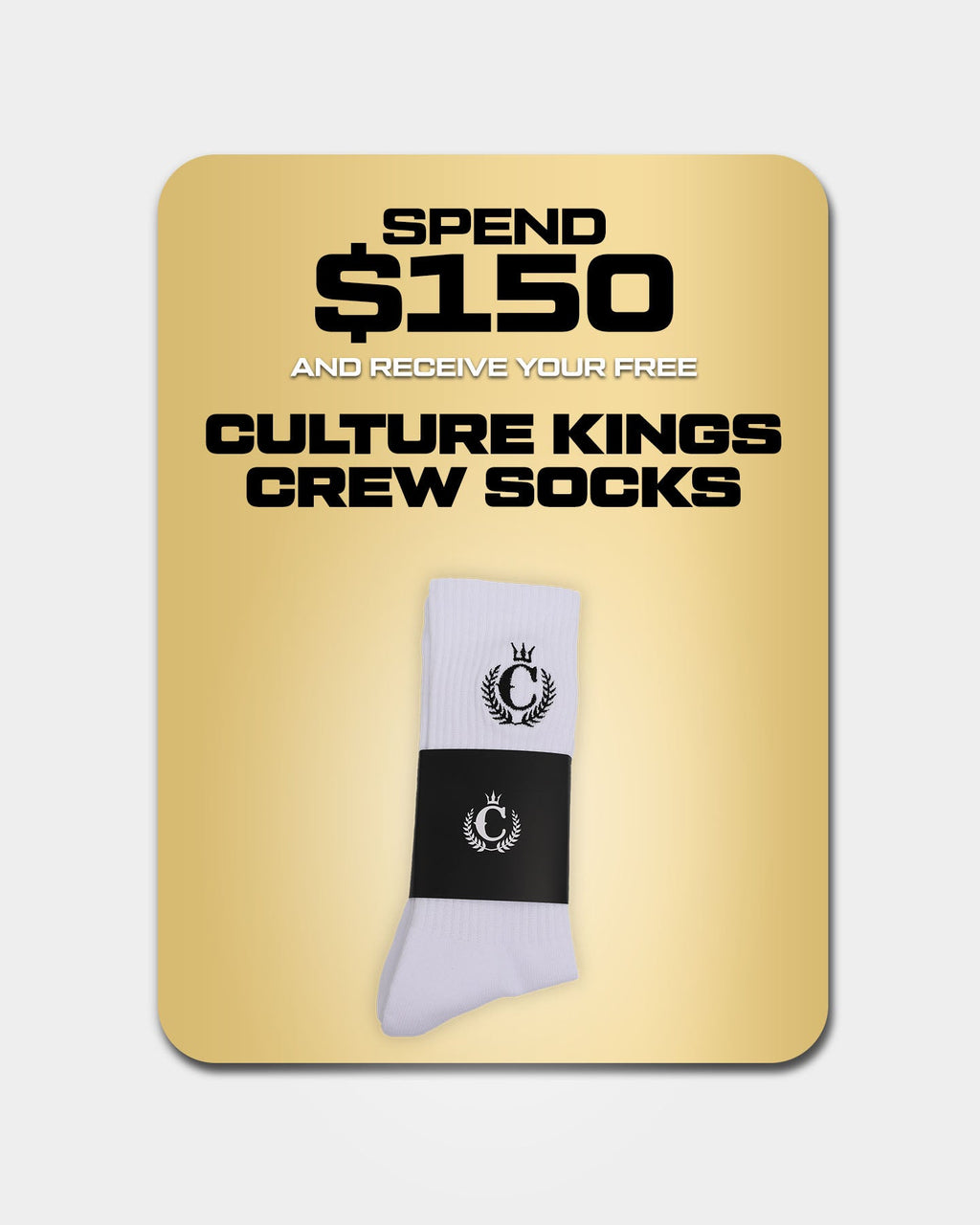Streetwear CK NFS Crew Socks White/Black
