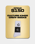 Streetwear CK NFS Crew Socks White/Black