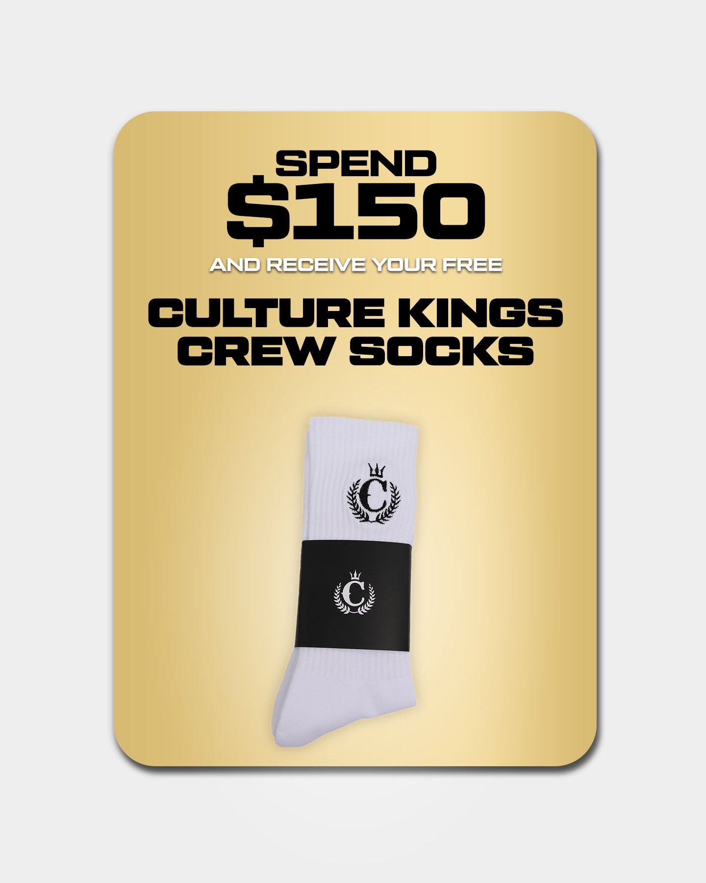 Streetwear CK NFS Crew Socks White/Black