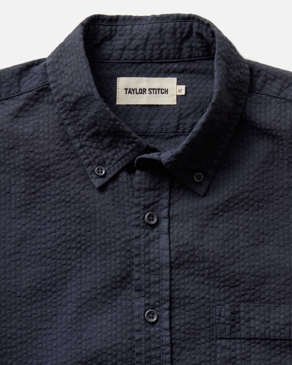 The Jack in Dark Navy Seersucker