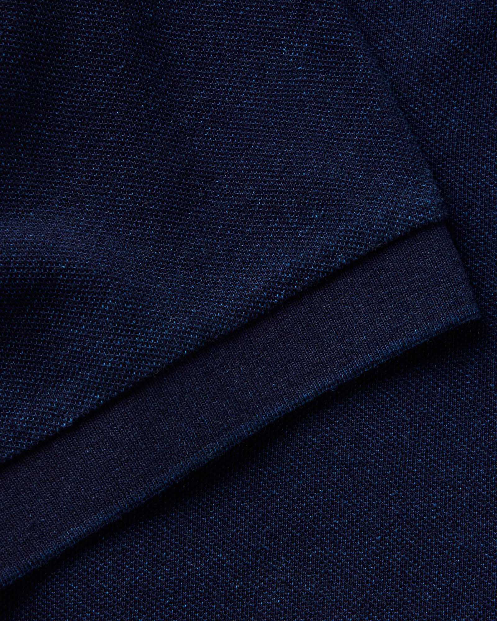 The Pacific Polo in Rinsed Indigo Pique
