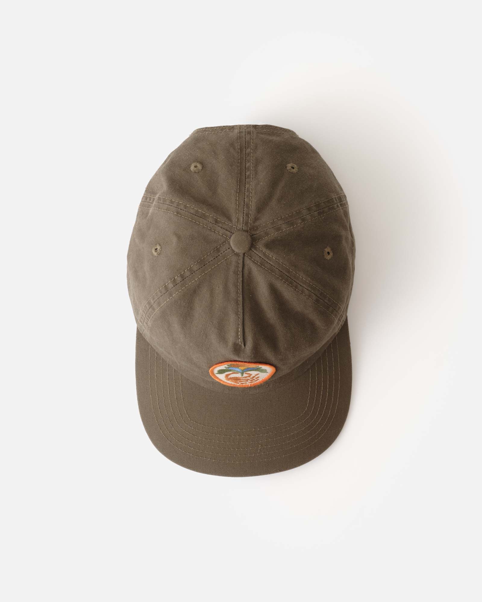 The Mercer Cap in Bud Green Twill