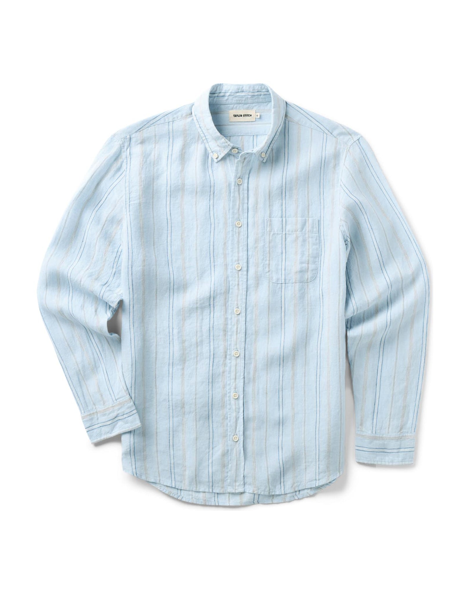 The Jack in Blue Sky Stripe Linen