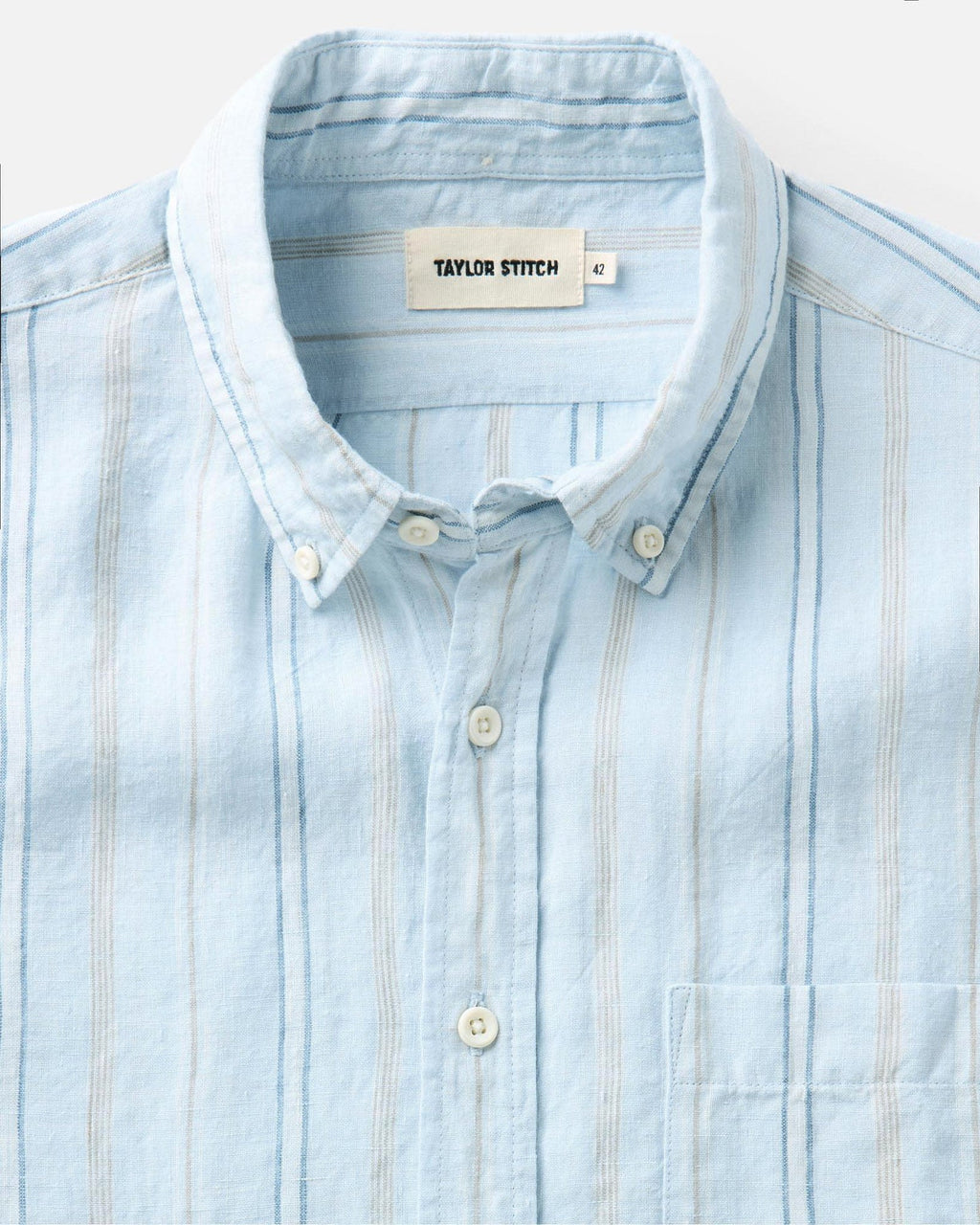 The Jack in Blue Sky Stripe Linen
