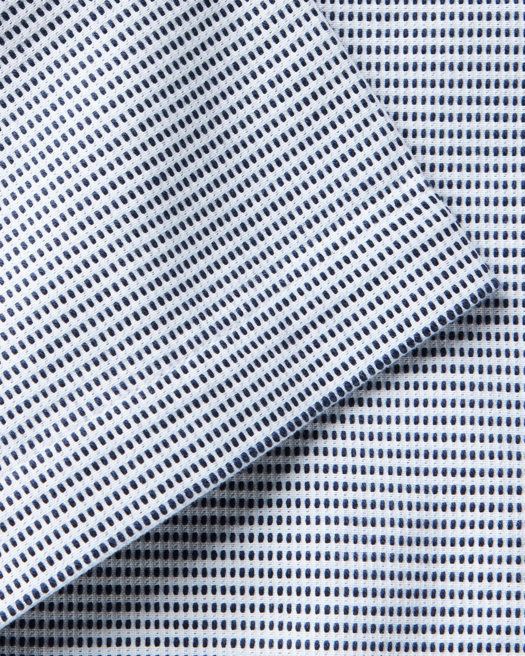 The Hawthorne Shirt in Blue Pin Dot Dobby