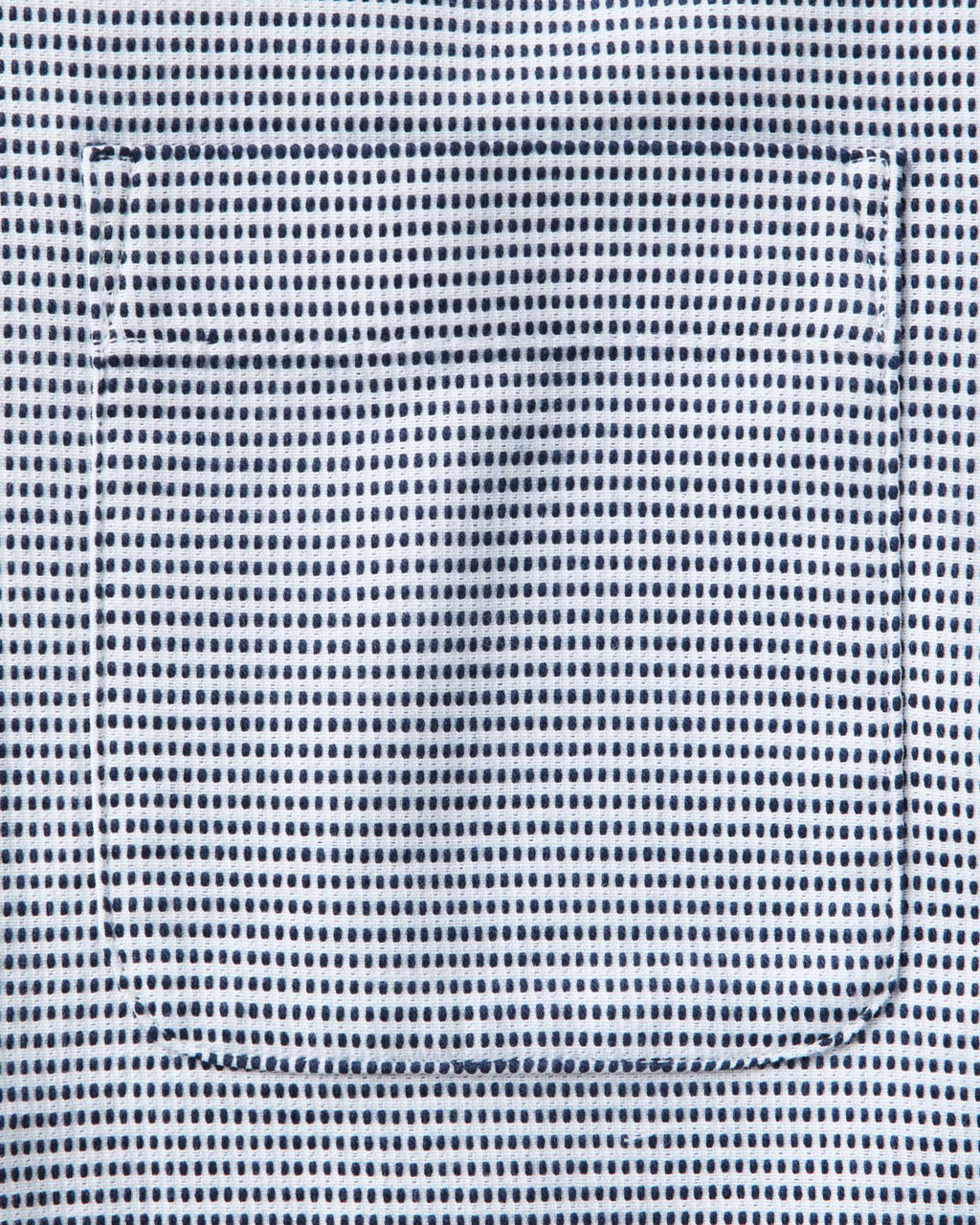 The Hawthorne Shirt in Blue Pin Dot Dobby